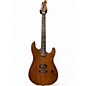 Used Warmoth USA Custom Warhead Deathbucker Walnut Strat Natural Solid Body Electric Guitar thumbnail