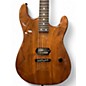 Used Warmoth USA Custom Warhead Deathbucker Walnut Strat Natural Solid Body Electric Guitar