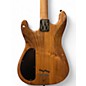 Used Warmoth USA Custom Warhead Deathbucker Walnut Strat Natural Solid Body Electric Guitar