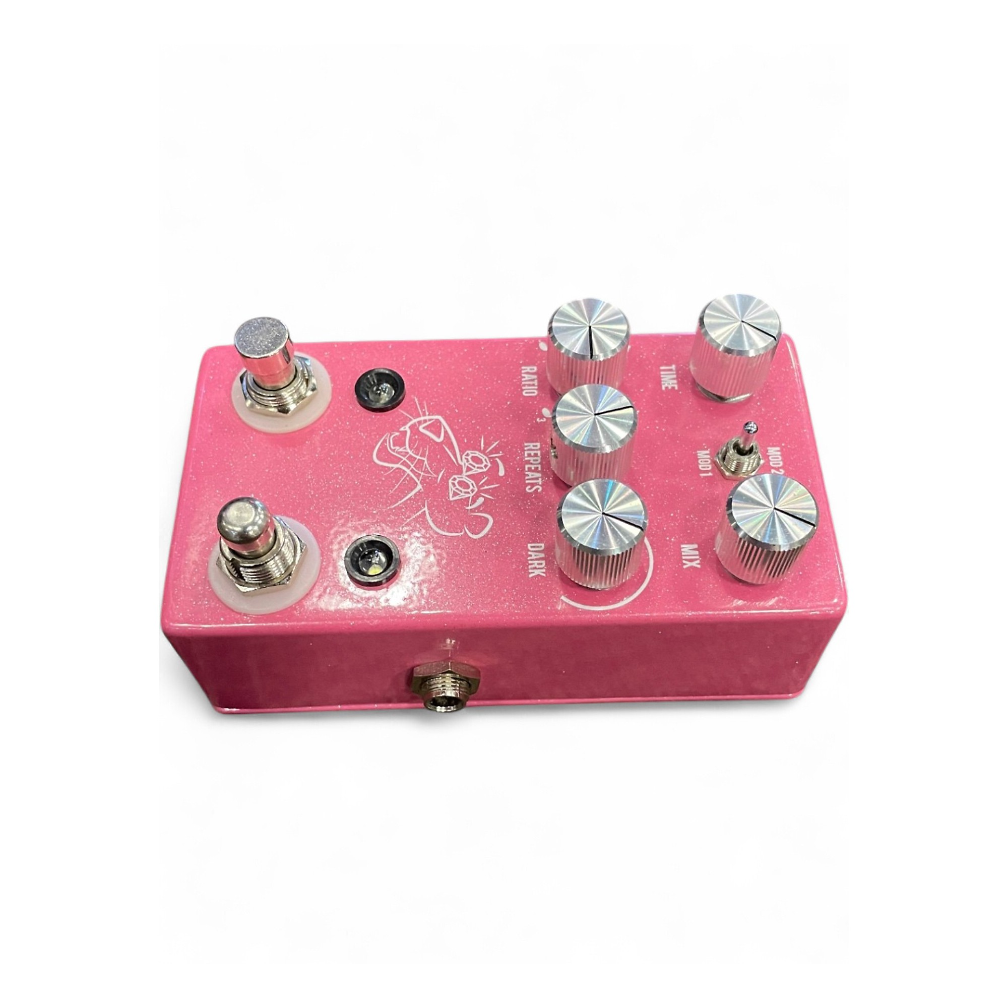 JHS Pedals ギターエフェクター ピンク JHS Pedals ディストーション THE VIOLET〔エフェクター Lari