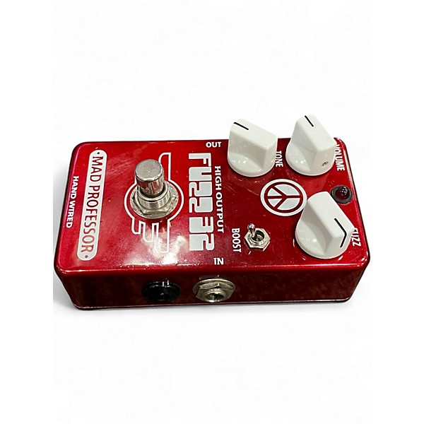 Used Mad Professor Fuzz 32 Red Hand Wired Effect Pedal