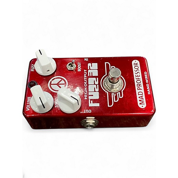 Used Mad Professor Fuzz 32 Red Hand Wired Effect Pedal