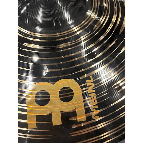 Used MEINL 18in classic custom dark crash Cymbal