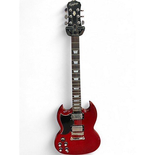 【極美品】Epiphone SG Standard Left Handed Epiphone SG Standard Left-Handed Electric Guitar Cherry