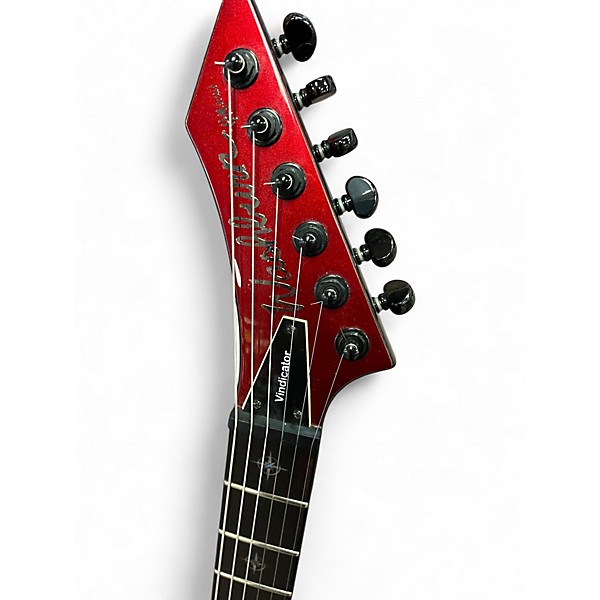 Used Washburn VINDICATOR Dark Red Solid Body Electric Guitar