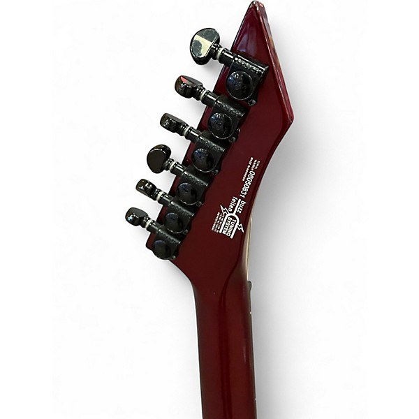 Used Washburn VINDICATOR Dark Red Solid Body Electric Guitar