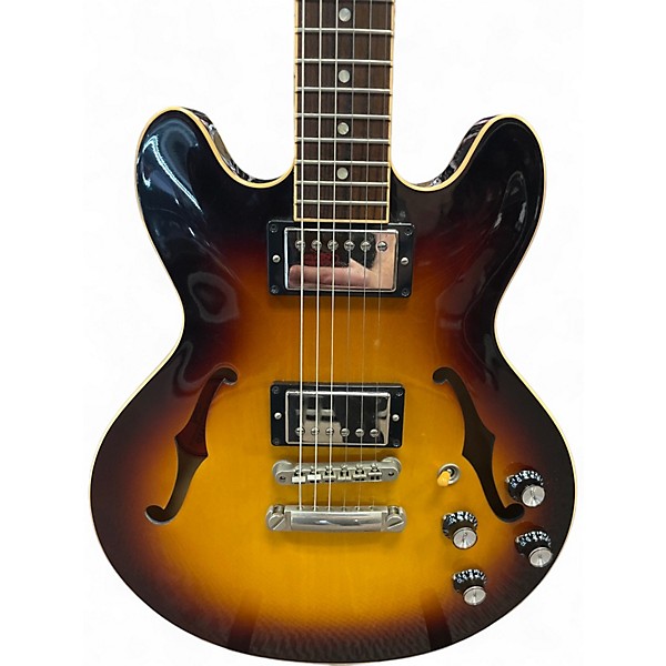 Used 2010s Gibson ES339 Tobacco Burst Hollow Body Electric Guitar