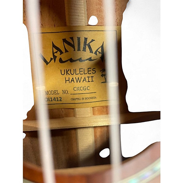 Used Lanikai CKCGC Concert Natural Ukulele