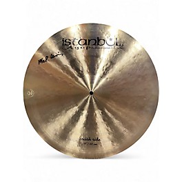Used Istanbul Agop 19in Mel Lewis Signature Crash Ride Cymbal