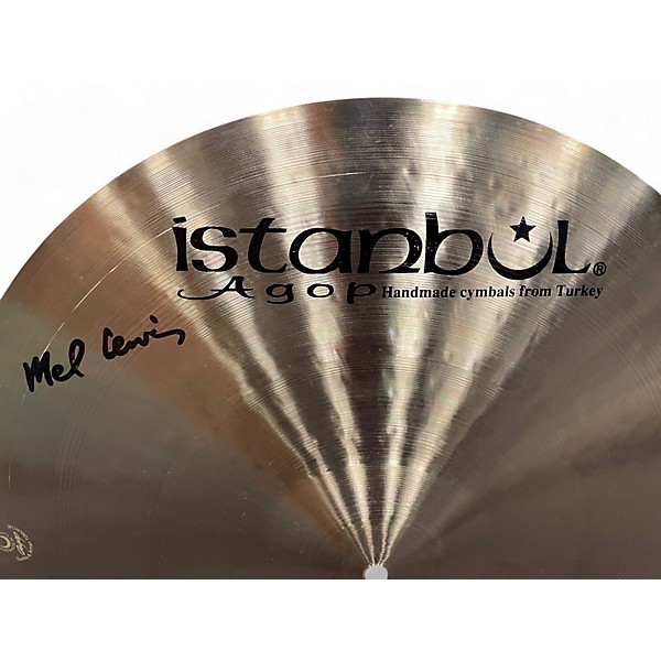 Used Istanbul Agop 19in Mel Lewis Signature Crash Ride Cymbal