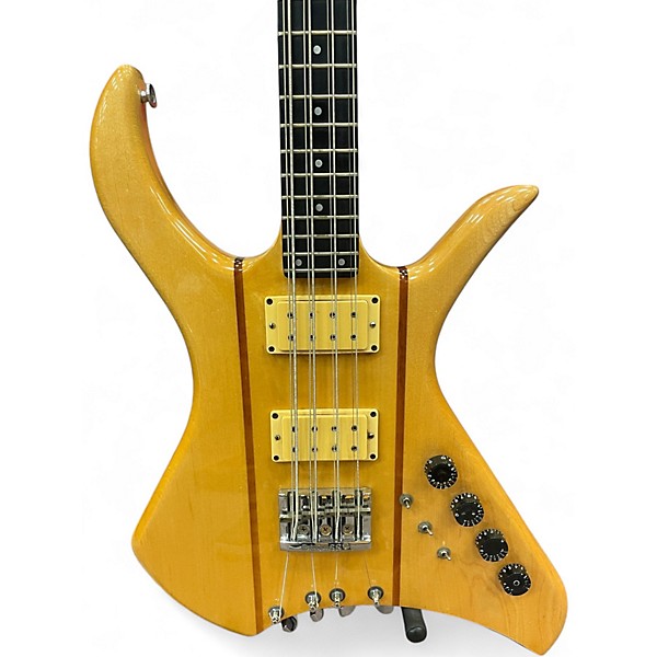 Vintage 1980 Kramer Kramer XL8 Natural Electric Bass Guitar