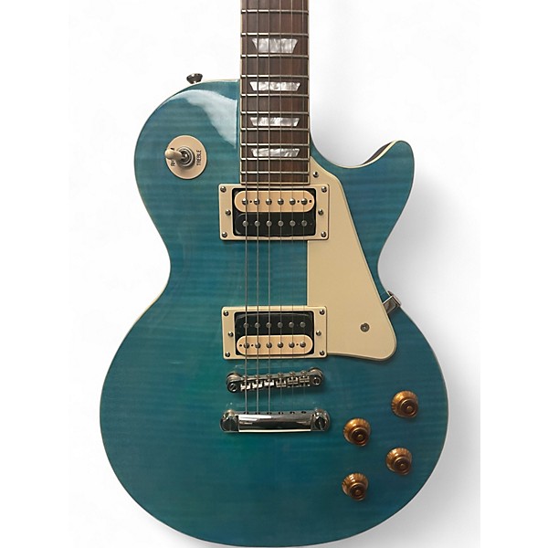 Epiphone LesPaul Traditional Pro Aqua 美品 Open Box Epiphone Les Paul Traditional PRO-III Plus Limited