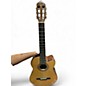 Used Lucero LC100CE Natural Classical Acoustic Electric Guitar