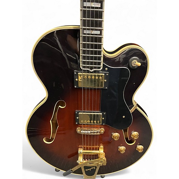 Used Epiphone Emperor T 3 Color Sunburst Hollow Body Electric Guitar