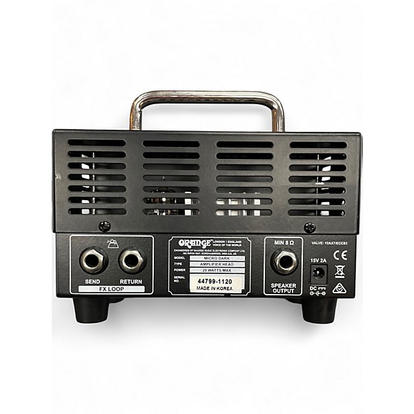 Used Orange Amplifiers Micro Dark 20W Tube Guitar Amp Head
