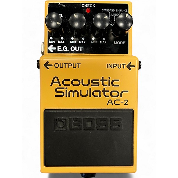Used Boss AC2 acoustic simulator Effect Pedal