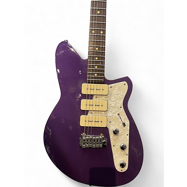 Used Reverend Jetstream 390 Italian Purple Solid Body Electric Guitar