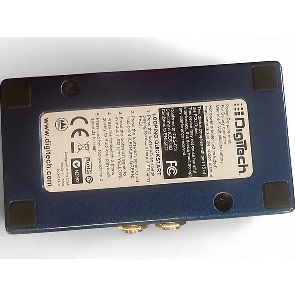 Used DigiTech JamMan Express XT Looper Pedal