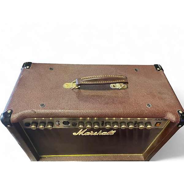 Used Marshall AS50D 50W 2X8 Acoustic Guitar Combo Amp