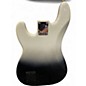 Used Fender Player Plus Active Precision Bass Black and White Electric Bass Guitar