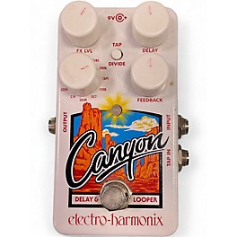 Used Electro-Harmonix Canyon Delay and Looper Effect Pedal