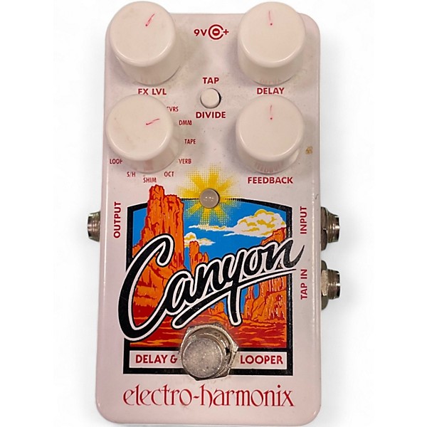 Used Electro-Harmonix Canyon Delay and Looper Effect Pedal