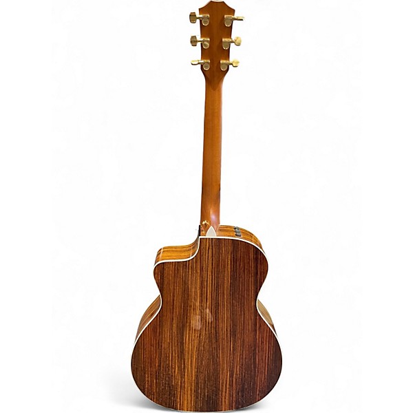 Used Taylor 214CE DLX Natural Acoustic Electric Guitar