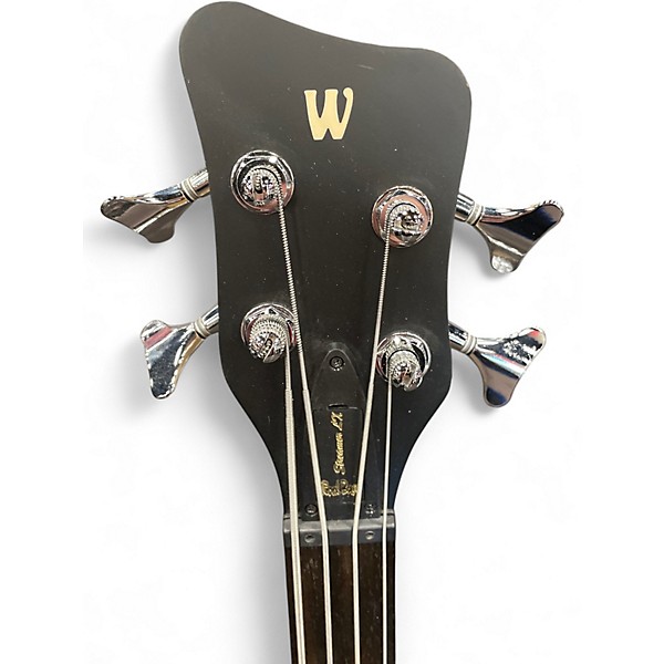 Used Warwick Streamer LX 4 String Black Electric Bass Guitar