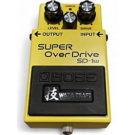 Used BOSS SD1W Super Overdrive Waza Craft Effect Pedal