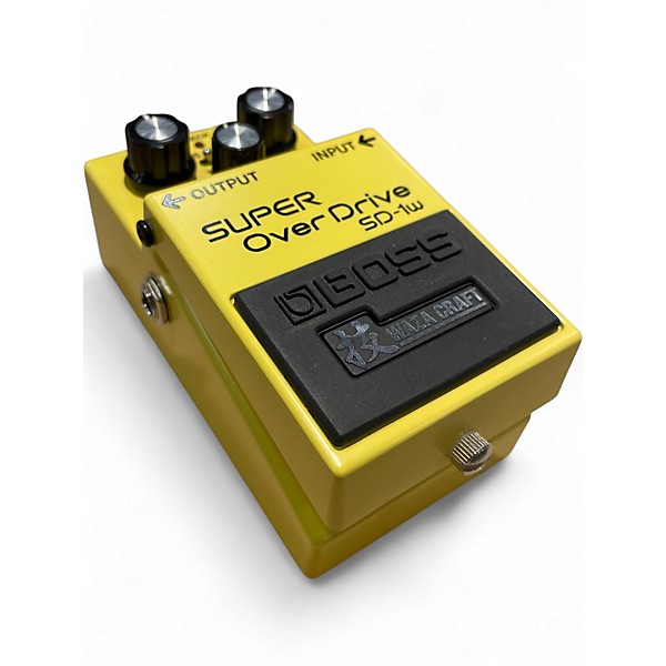 Used BOSS SD1W Super Overdrive Waza Craft Effect Pedal