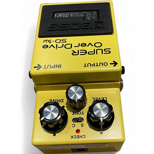 Used BOSS SD1W Super Overdrive Waza Craft Effect Pedal