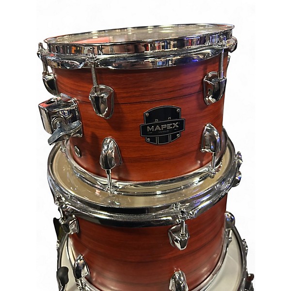 Used Mapex 5 Piece Venus Redwood Drum Kit