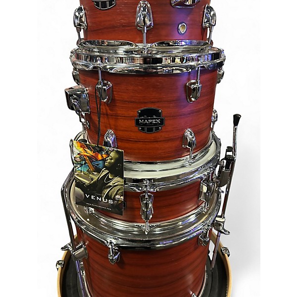Used Mapex 5 Piece Venus Redwood Drum Kit