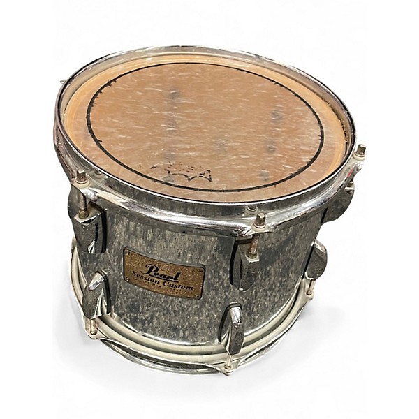 Used Pearl 4 Piece Session Custom Maple Silver Drum Kit