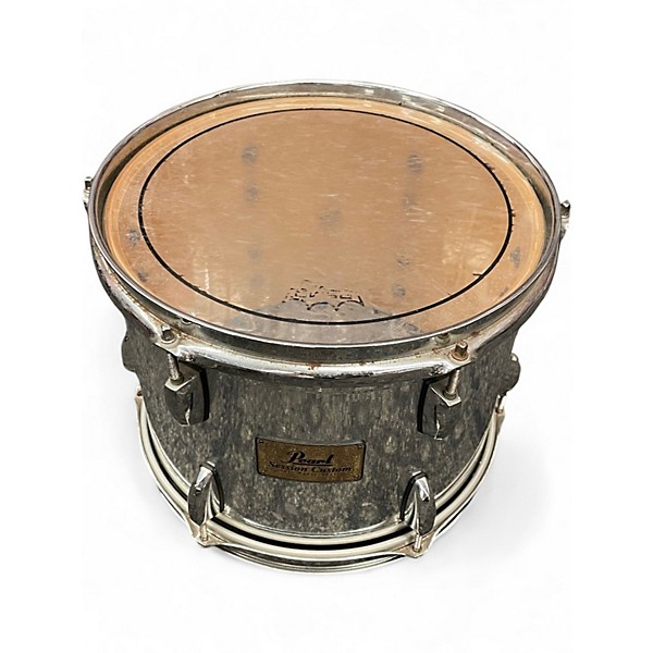 Used Pearl 4 Piece Session Custom Maple Silver Drum Kit