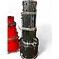 Used Pearl 4 Piece ROADSHOW Charcoal METALLIC Drum Kit thumbnail