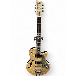 Used Duesenberg Starplayer TV Pearl Silver Oyster Pearl Hollow Body Electric Guitar