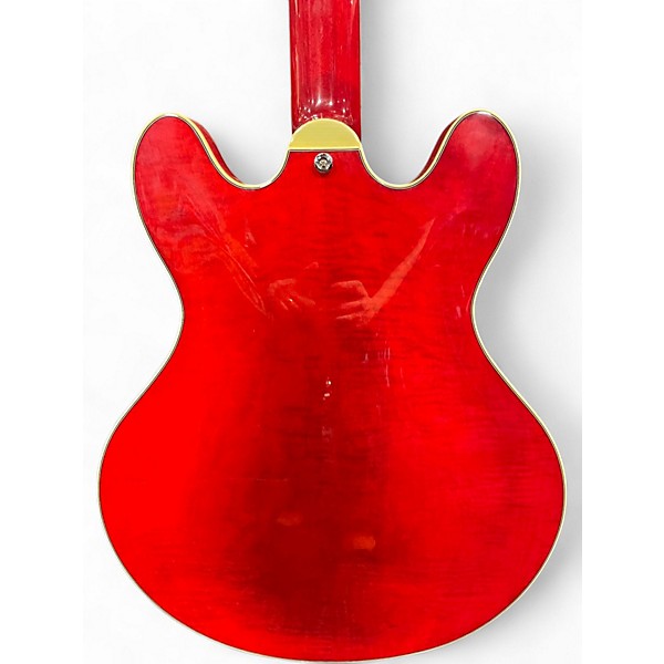Used Eastman T486B-RD Red Hollow Body Electric Guitar