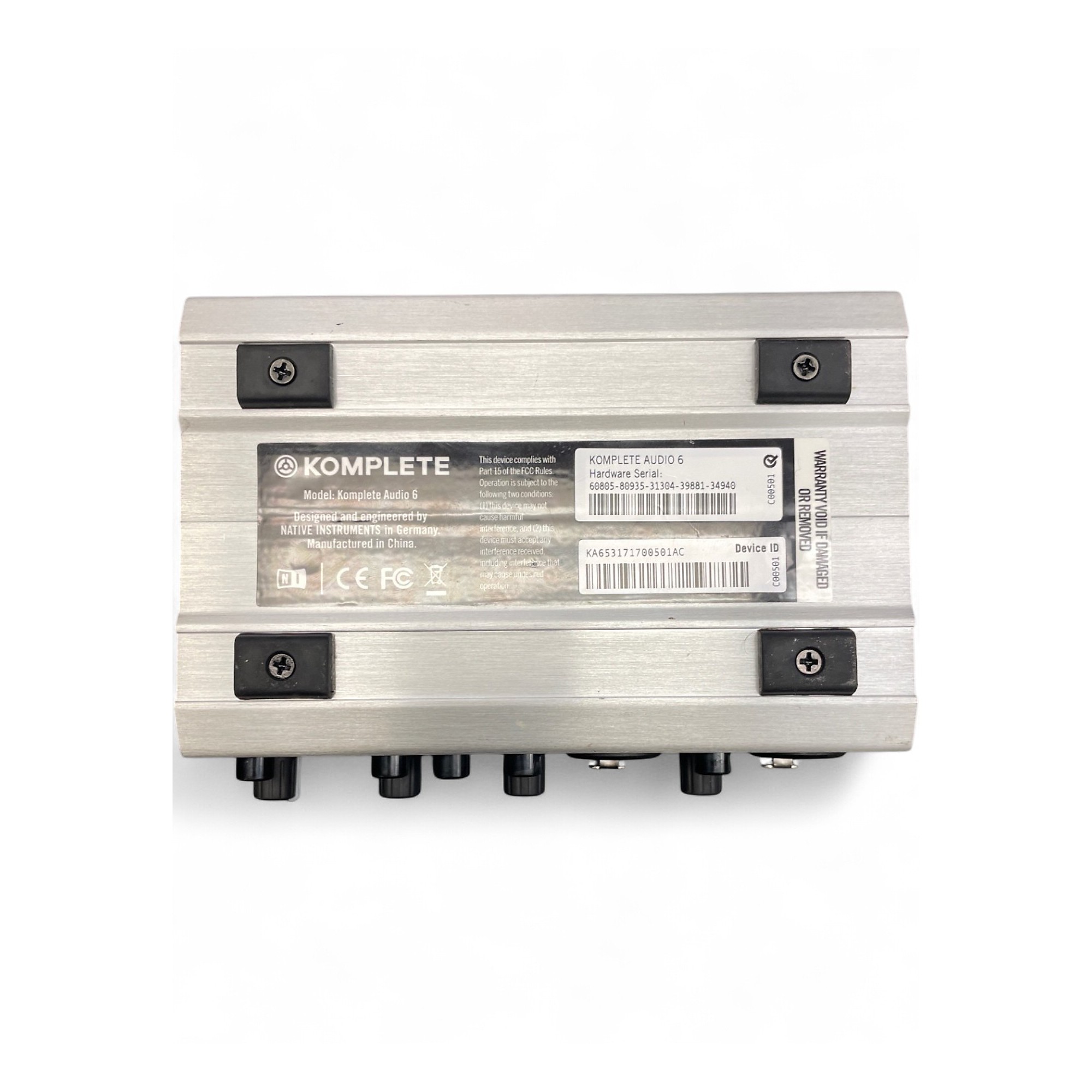 Native Instruments KOMPLETE AUDIO6 中古品 Native Instruments KOMPLETE AUDIO 6 Digital Recording