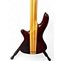 Used Schecter Guitar Research Diamond Series Elite 5 String Burgundy Electric Bass Guitar