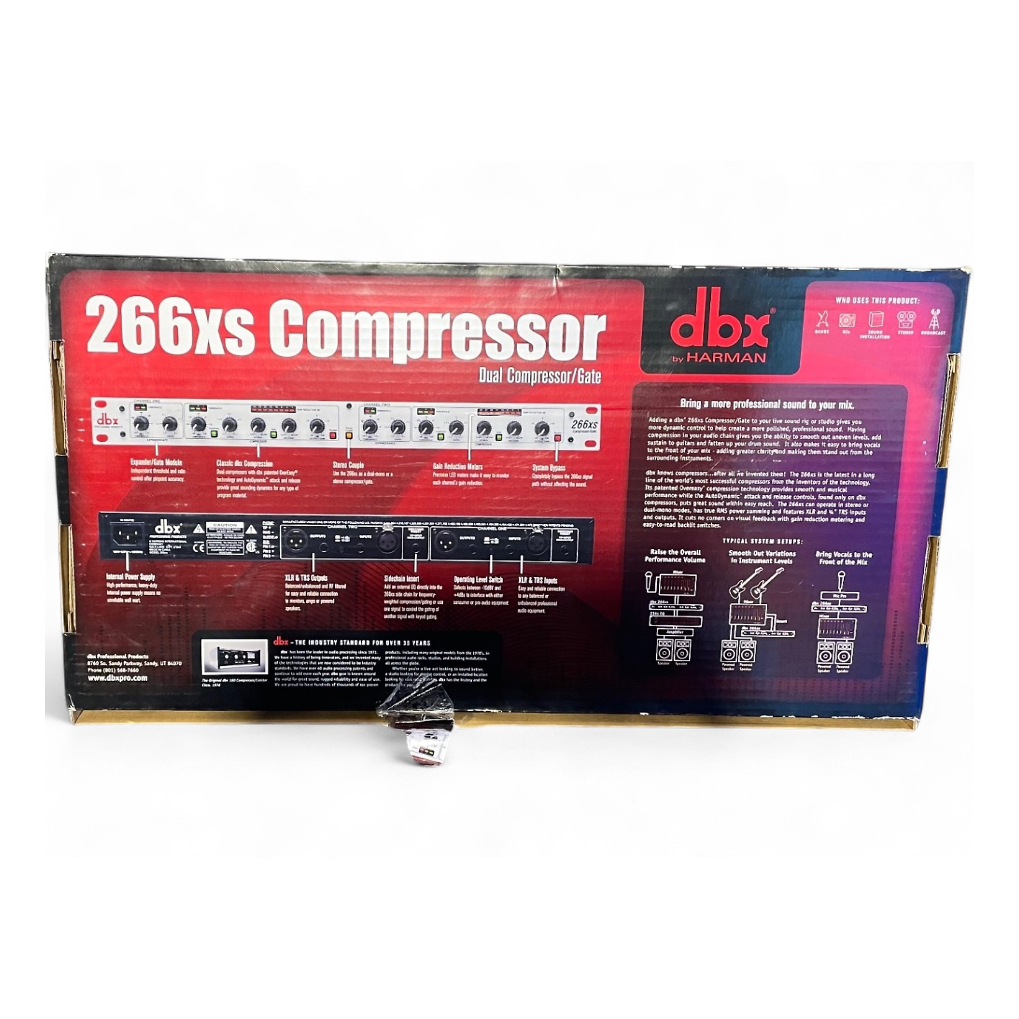 Used dbx 266XS Compressor | Guitar Center