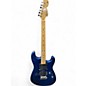 Used Del Toro Guitars VERONICA MODERN ROYAL METALLIC BLUE NITRO LAQUER Solid Body Electric Guitar thumbnail