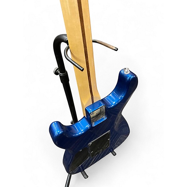 Used Del Toro Guitars VERONICA MODERN ROYAL METALLIC BLUE NITRO LAQUER Solid Body Electric Guitar