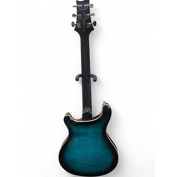 Used PRS SE Hollowbody II PIEZO PEACOCK BLUE Hollow Body