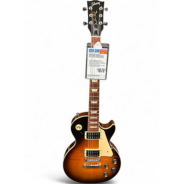 Used Gibson Les Paul Traditional Tobacco Burst Solid Body Electric Guitar