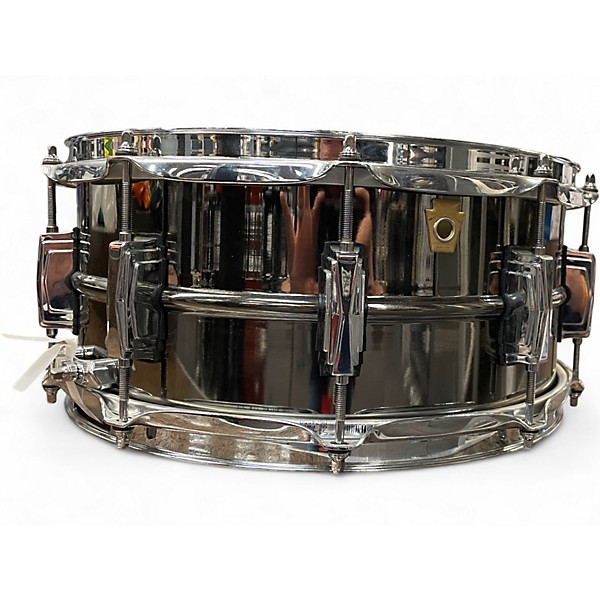 Used Ludwig 14X6.5 Superphonic black beauty  Black Nickel over Brass Drum