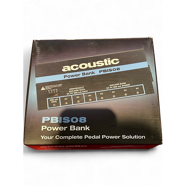 Used Acoustic PBISO8 Power Supply