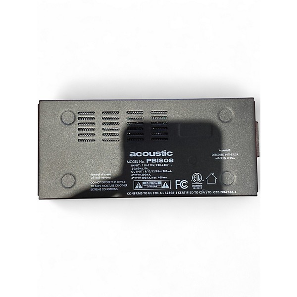 Used Acoustic PBISO8 Power Supply