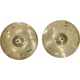 Used Zildjian 13in Z Custom Dyno Beat Hi Hat Pair Cymbal
