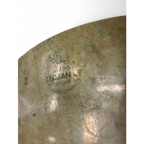 Used Zildjian 13in Z Custom Dyno Beat Hi Hat Pair Cymbal